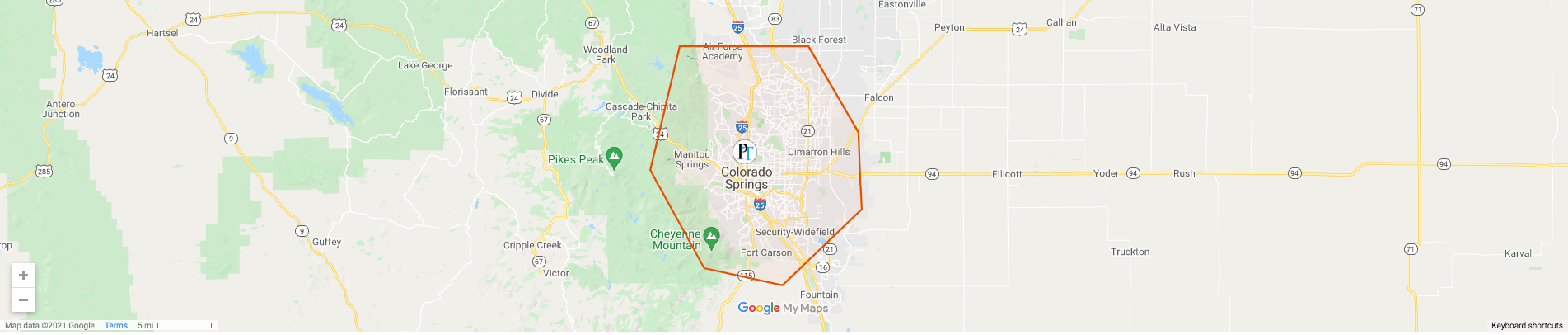 Coloradosprings map